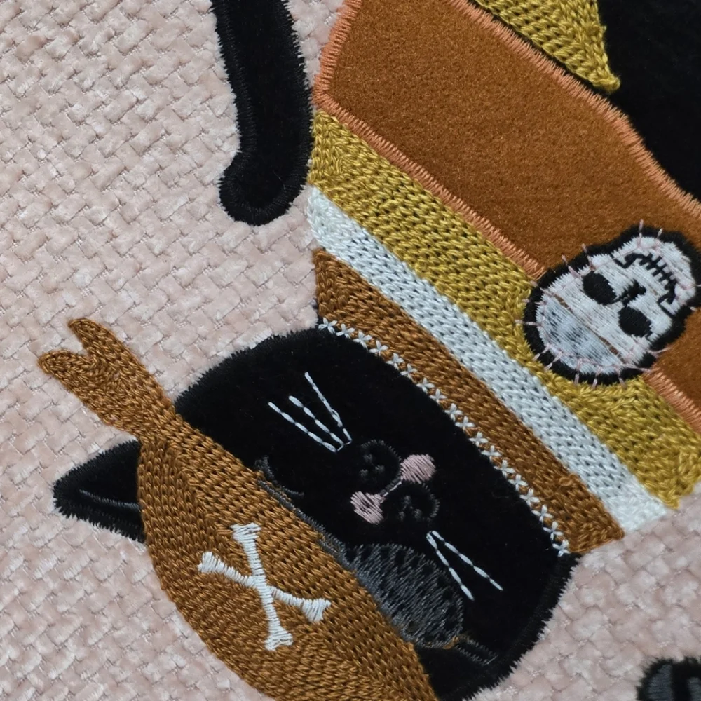 Cover ONLY Halloween Pillow Cover.